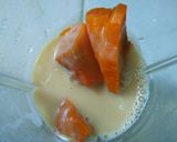 Foto langkah ke 3 dari resep Puding Pumpkin Madu Kurma.