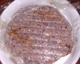 Foto del paso 4 de la receta: Hamburguesa de porotos negros y repollo colorado