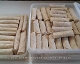 Foto langkah ke 7 dari resep Spring Roll Ayam+Sayuran.