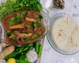 A picture of step 12 of Beef Nalli Nihari👌.