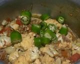 A picture of step 3 of Gobhi Qeema.