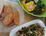 Foto langkah ke 5 dari resep Tumis cumi asin cabe hijau.