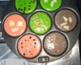 Foto langkah ke 7 dari resep Kue Cubit Warna Warni.