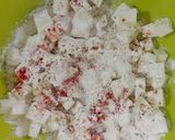 A picture of step 1 of Chili Paneer.