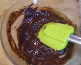 Une image de l'étape 1 de Marquise chocolat marron.