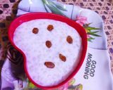 A picture of step 4 of Sabudana Kheer.