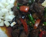 Foto langkah ke 5 dari resep Kambing goreng bumbu kecap.