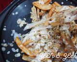 A picture of step 2 of Cheese Fries.