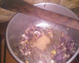 A picture of step 3 of Vegetarian pilau #pilau contest.