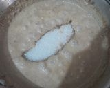 A picture of step 3 of Walnut Halwa.