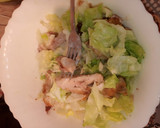 Foto del paso 5 de la receta: Ensalada de pollo crujiente con salsa de yogur