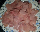 Foto del paso 3 de la receta Arroz con jamón cocido, queso y tomate!🍚🍴