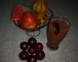 A picture of step 3 of Plum Drink.