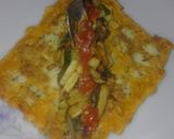 A picture of step 11 of South Indian street Bonda inspired Mash Wrap.