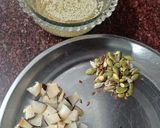 A picture of step 1 of Tadka Khus khus Milk.