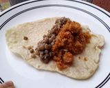 Foto del paso 5 de la receta: Fajitas🌮🥕🥑 veganas🌮🌰