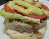 Foto del paso 7 de la receta: Arepa rellena de fiambre de pollo casero🫓🥙🥯