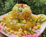 A picture of step 16 of Healthy Breakfast- Sweetcorn Paneer Sooji Upma.
