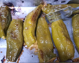 Foto del paso 6 de la receta: Pimientos verdes rellenos de tortilla de patatas