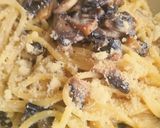Foto del paso 6 de la receta: Pasta con nata y champis
