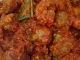 Bakso Telur Bumbu Balado Pedas