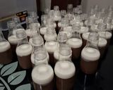 Foto langkah ke 4 dari resep Pudot Cokelat (Puding Sedot).