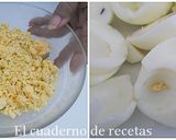 Foto del paso 4 de la receta Huevos Rellenos de Jamón