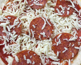 A picture of step 3 of Pizza Lunchable.