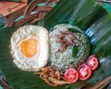 Foto langkah ke 4 dari resep Nasgor Teri Cabe Idjo Daun Kari.