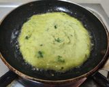 A picture of step 5 of Protein Rich Panki With Seasonal Tuver Dana & Green Garlic Cubes -- A Forgotten Recipe of Grandma.