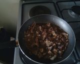 A picture of step 4 of Stir fry beef.