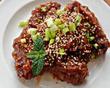 Foto langkah ke 7 dari resep Yangnyeom Tongdak/ayam goreng korea berbumbu.