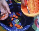Foto langkah ke 2 dari resep Puding Pepaya.