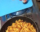 A picture of step 5 of Red & Hot sauce pasta.
