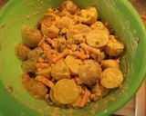 Foto del paso 3 de la receta: Ensalada VOX DEI, con Pescado rabioso ahumado