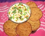 A picture of step 3 of Vegetable Raita.
