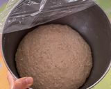A picture of step 2 of Buttermilk Honey Oat Sourdough Loaf.