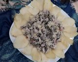 عکس مرحله 1 از دستور سالاد مرغ و قارچ