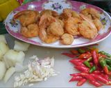 Foto langkah ke 3 dari resep Udang krispy saus asam manis.