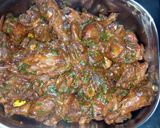 A picture of step 1 of Wet fry chicken#4weeks challenge.