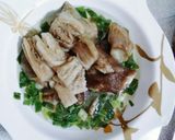 Hình bước làm 4 của món Cà tím nướng mỡ hành