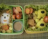 Foto langkah ke 1 dari resep Bento kura kura.