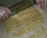 A picture of step 3 of Sesame chikki.