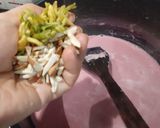 A picture of step 6 of Rose Flavour Basundi.