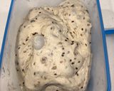 A picture of step 2 of Sourdough Bread.