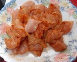 Foto del paso 1 de la receta: Pechuga de pollo con tomate y verduras