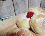 Foto langkah ke 9 dari resep Donat metode autolisis (donat tanpa mixer dan ulen).
