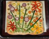 A picture of step 4 of ★Flower Focaccia★.