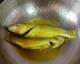 A picture of step 1 of Parshe / Mullet Fish Jhaal.