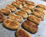 Foto del paso 5 de la receta: Croquetas de verduras y atún al horno